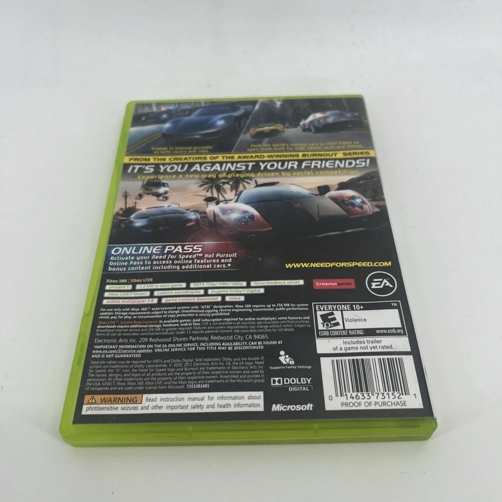 Need for Speed: Hot Pursuit - Limited Edition - Xbox 360 - TESTED!